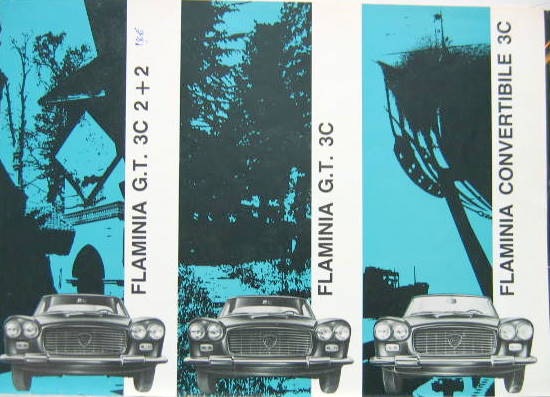 Couverture de LANCIA FLAMINIA COUPE ET CABRIOLET EN 4 LANGUES