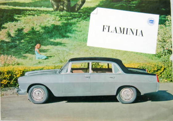 Couverture de LANCIA FLAMINIA BERLINE PROSPECTUS