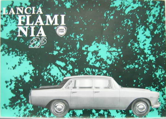 Couverture de LANCIA FLAMINIA BERLINE 2,8 L CATALOGUE 
EN 4 LANGUES
