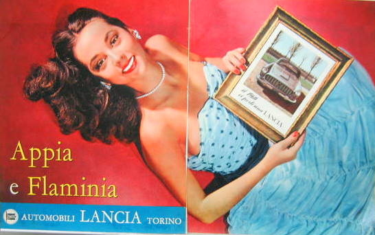 Couverture de LANCIA FLAMINIA COUPURE DE REVUE