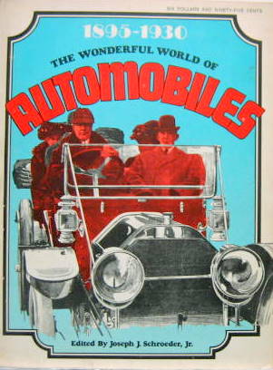 Couverture de 1895-1930 THE WONDERFUL WORLD OF AUTOMOBILES EN ANGLAIS