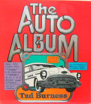 Couverture de THE AUTO ALBUM DE TAD BURNESS EN ANGLAIS