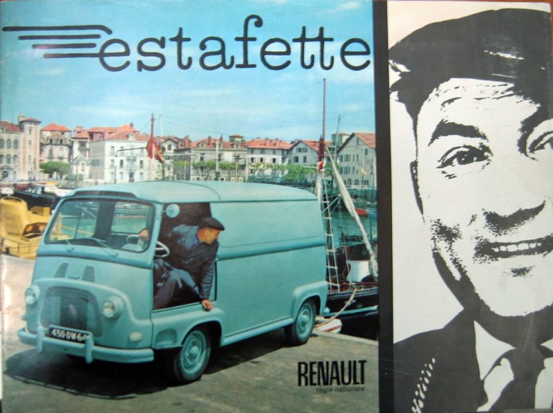 Couverture de RENAULT ESTAFETTE CATALOGUE REF 436360303
