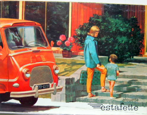 Couverture de RENAULT ESTAFETTE ALOUETTE DEPLIANT