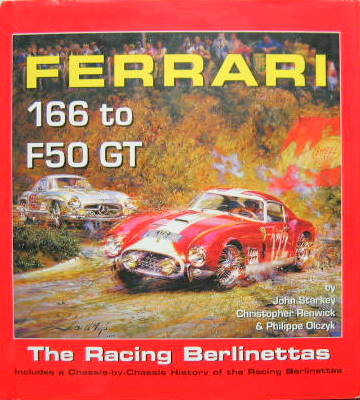 Couverture de FERRARI 166 TO F50 GT THE RACING BERLINETTAS EN ANGLAIS