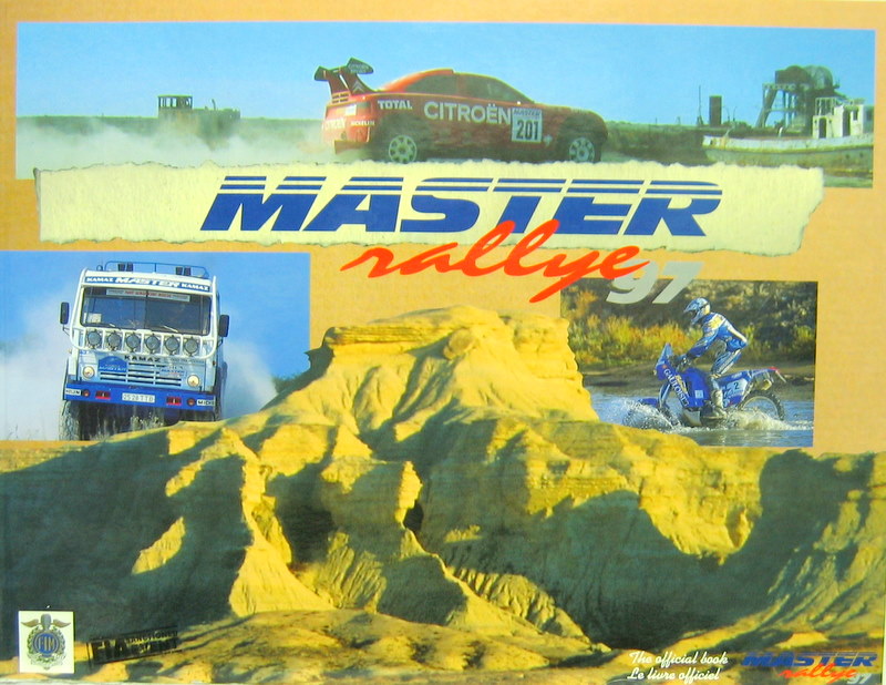 Couverture de 1997 MASTER RALLYE LE LIVRE OFFICIEL EN FRANCAIS ET ANGLAIS