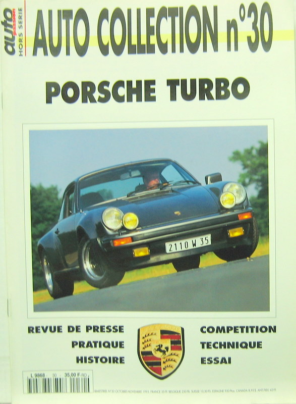 Couverture de PORSCHE TURBO AUTO COLLECTION N°30