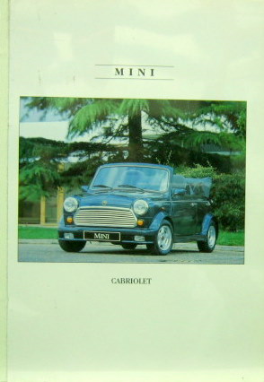 Couverture de 1993 ENVIRON AUSTIN MINI DOSSIER DE PRESSE AVEC HISTORIQUE
