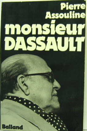 Couverture de MONSIEUR DASSAULT DE PIERRE ASSOULINE