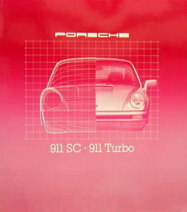 Couverture de 1980 PORSCHE 911 SC 911 TURBO CATALOGUE