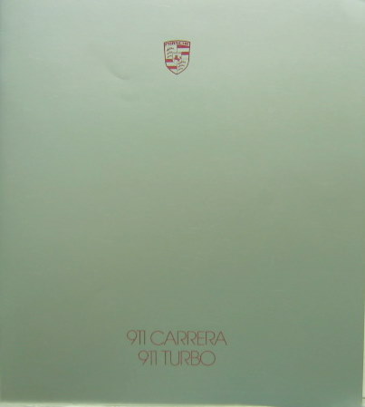 Couverture de 1986-7 PORSCHE 911 CARRERA ET TURBO   CATALOGUE 1987 EN FRANCAIS DISPONIBLE EN ANGLAIS