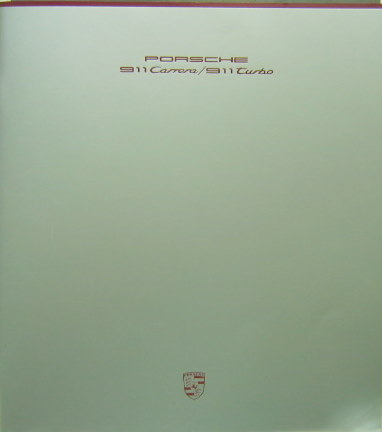 Couverture de 1988-7 PORSCHE 911 CARRERA ET TURBO   CATALOGUE 1989