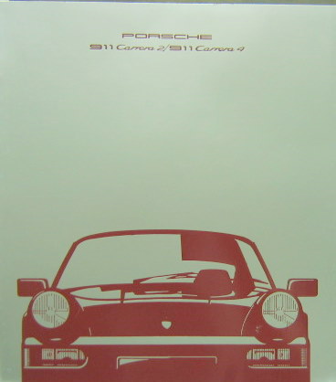 Couverture de 1990 PORSCHE 911 CARRERA 2 et 4    CATALOGUE DE 1989-9