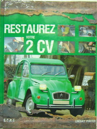 Couverture de RESTAUREZ VOTRE 2 CV CITROEN
