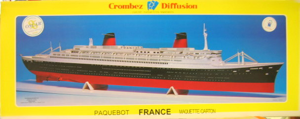 Couverture de CROMBEZ DECOUPAGE PAQUEBOT FRANCE