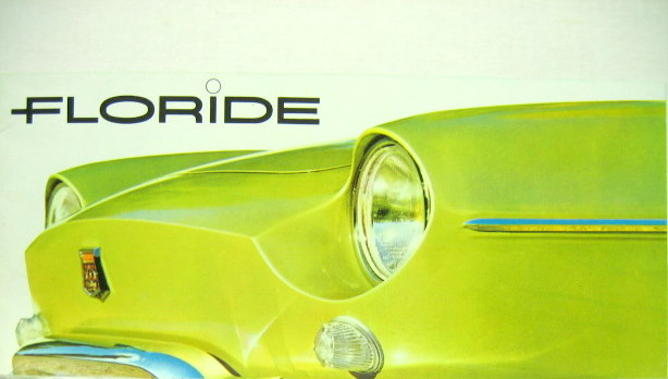 Couverture de RENAULT FLORIDE CATALOGUE N° 458690403