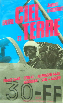 Couverture de ENTRE CIEL ET TERRE DE JACQUES LE GROIGNEC AVEC DEDICACE