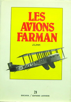 Couverture de LES AVIONS FARMAN DE J.IRON CHEZ DOCAVIA