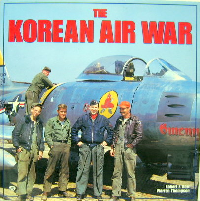 Couverture de THE KOREAN AIR WAR EN ANGLAIS