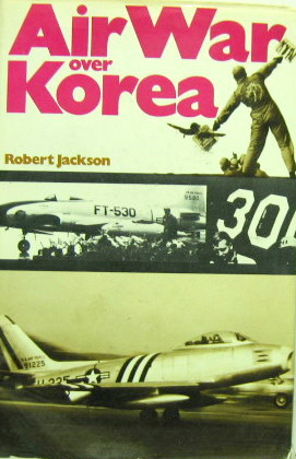 Couverture de AIR WAR OVER KOREA DE R. JACKSON  EN ANGLAIS