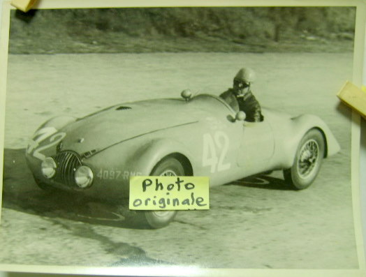 Couverture de 1949 SIMCA GORDINI N°42 AU BOL D'OR PHOTO DE PRESSE ORIGINALE