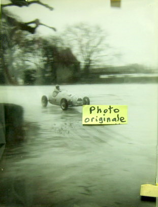 Couverture de 1950 SIMCA GORDINI TRINTIGNANT A MARSEILLE PHOTO DE PRESSE ORIGINALE