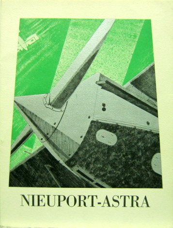 Couverture de 1925 NIEUPORT ASTRA CATALOGUE