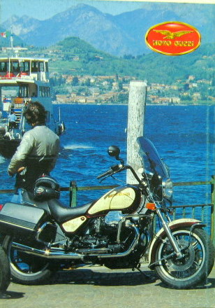 Couverture de 1987-7 GUZZI CALIFORNIA III DEPLIANT EN FRANCAIS