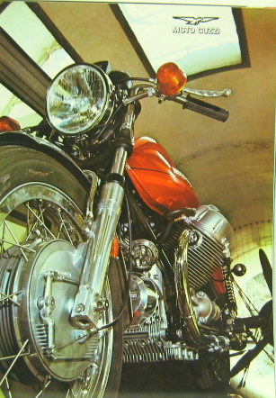 Couverture de GUZZI V7 750 SPORT CATALOGUE EN FRANCAIS