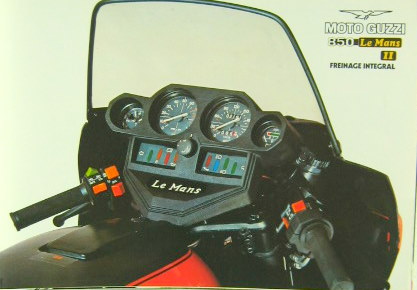 Couverture de GUZZI 850 LE MANS II CATALOGUE EN FRANCAIS