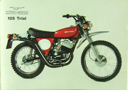 Couverture de GUZZI 125 TRIAL PROSPECTUS EN FRANCAIS