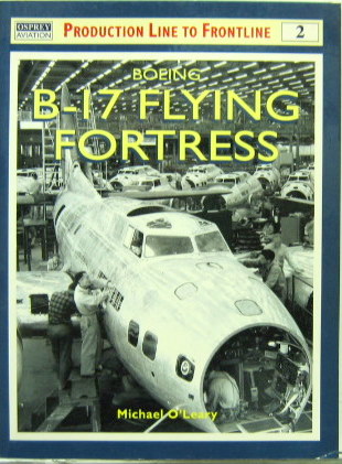 Couverture de BOEING B 17 FLYING FORTRESS DE M.O.LEARY EN ANGLAIS