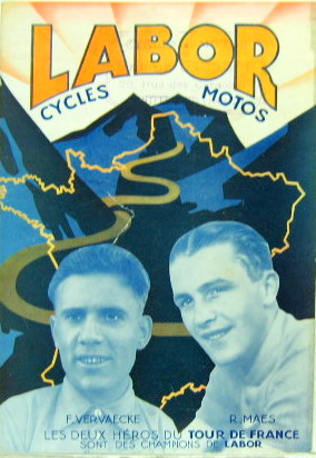 Couverture de 1935 LABOR  MOTO VELO A COURBEVOIE