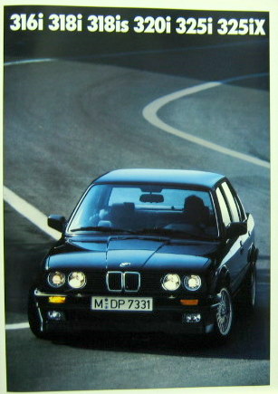 Couverture de 1989-2 BMW 316i-318i-318is-320i-325i-325ix CATALOGUE N°911031030