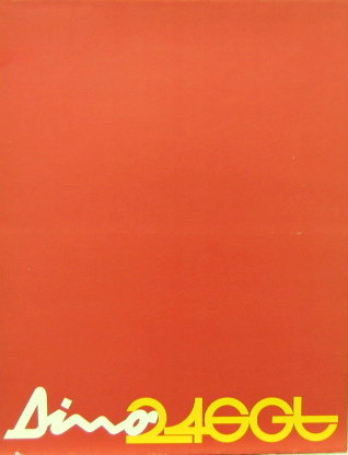 Couverture de FERRARI DINO 246 GT CATALOGUE EN ITALIEN FRANCAIS ANGLAIS ref 66/72