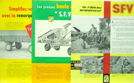 Couverture de SOCIETE FRANCAISE DE VIERZON PROSPECTUS AU CHOIX 
TYPE 302
