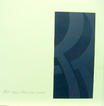 Couverture de 1995 ROLLS ROYCE SILVER SPIRIT II CORNICHE IV SIVER SPUR II CATALOGUE EN ANGLAIS