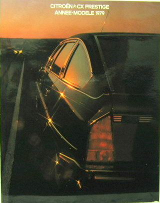 Couverture de 1978-8 CITROEN CX PRESTIGE  CATALOGUE