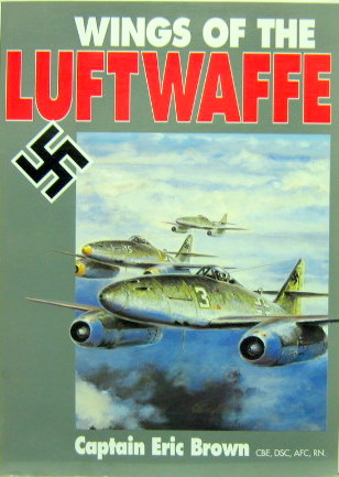 Couverture de WINGS OF THE LUFTWAFFE DE E.BROWN EN ANGLAIS