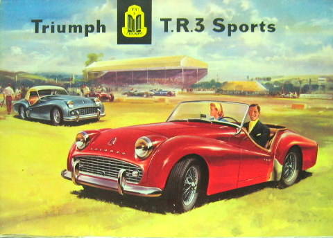 Couverture de 1959-1  TRIUMPH TR3 DEPLIANT EN FRANCAIS