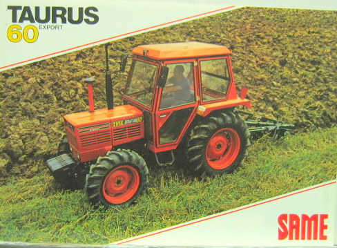 Couverture de SAME TAURUS 60 EXPORT PROSPECTUS