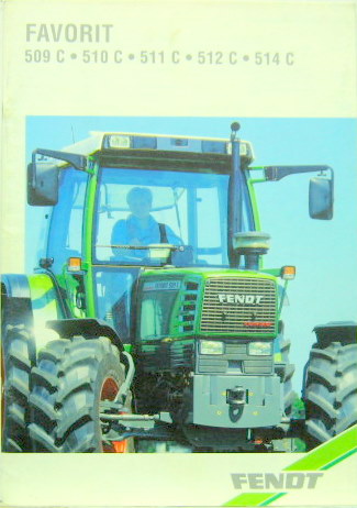 Couverture de FENT FAVORIT 509C-510C-511C-512C-514C CATALOGUE