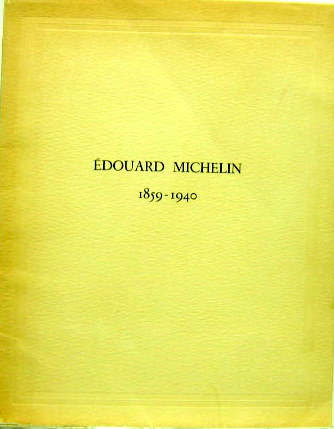 Couverture de 1859-1940 EDOUARD MICHELIN