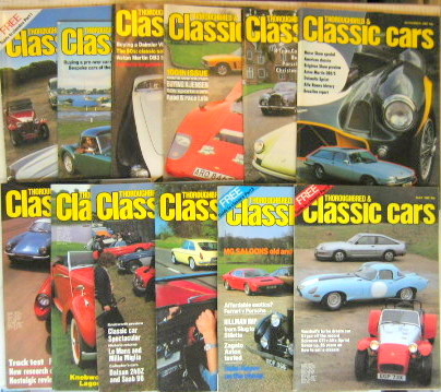 Couverture de THOROUGHBRED AND CLASSIC CARS EN ANGLAIS AU NUMERO OU PAR ANNEE