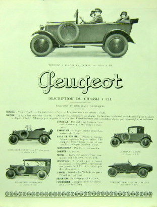 Couverture de PEUGEOT 5 CH PROSPECTUS