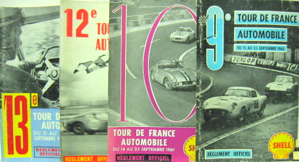 Couverture de 1961-1982  TOUR DE FRANCE AUTOMOBILE REGLEMENT OFFICIEL