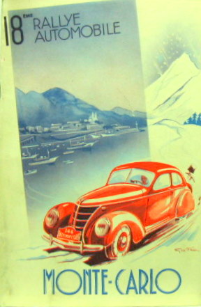 Couverture de 1939 _ 1990 RALLYE DE MONTE CARLO REGLEMENT