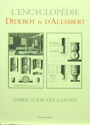 Couverture de FABRICATION DES CANONS DE L'ENCYCLOPEDIE DIDEROT D'ALEMBERT