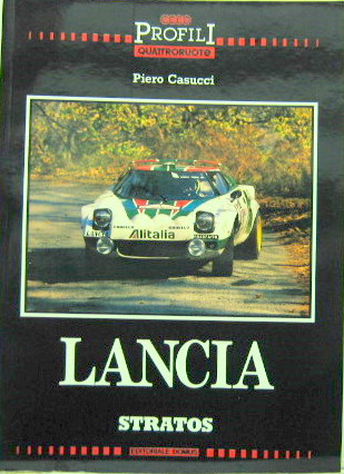Couverture de LANCIA STRATOS DE P.CASUCCI EN ITALIEN ET ANGLAIS