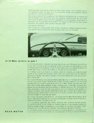 Couverture de MEAN SPIDER ET BARQUETTE EN KIT  PROSPECTUS